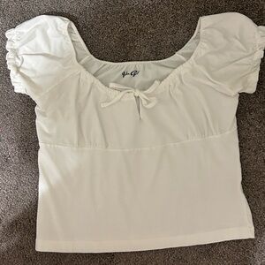 John galt white shirt one size